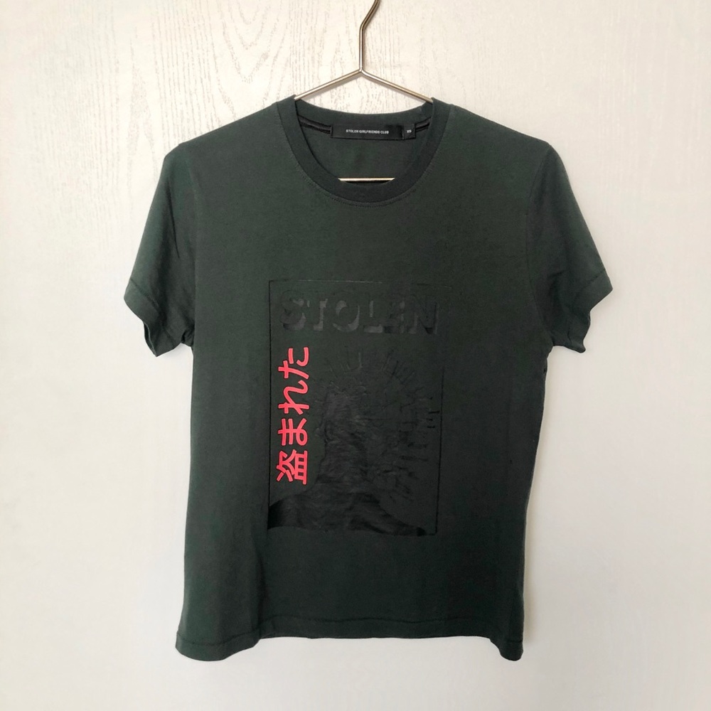 Green Hellraiser Tee – Stolen Girlfriends Club